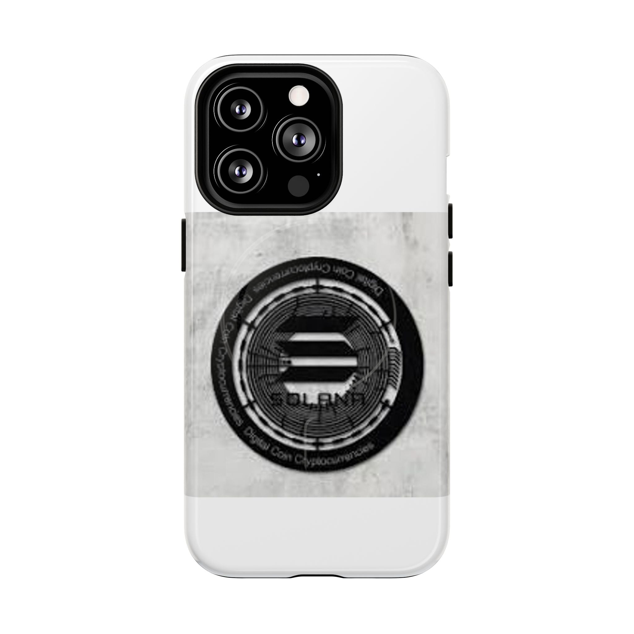 Coque de téléphone Solana Crypto Coin | Coque magnétique robuste