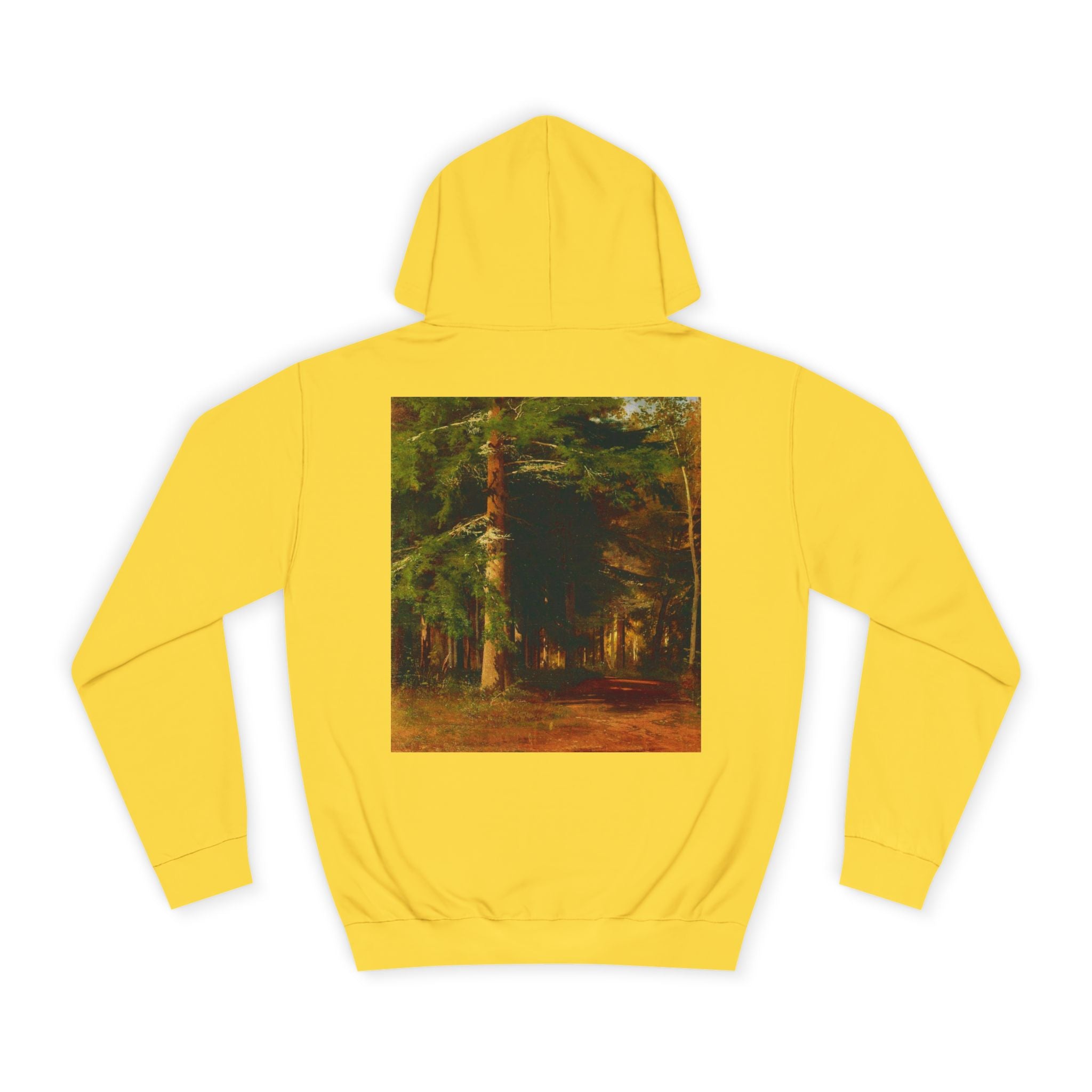 Forest Painting Hoodie | Vintage Woodland Trees Sweatshirt
