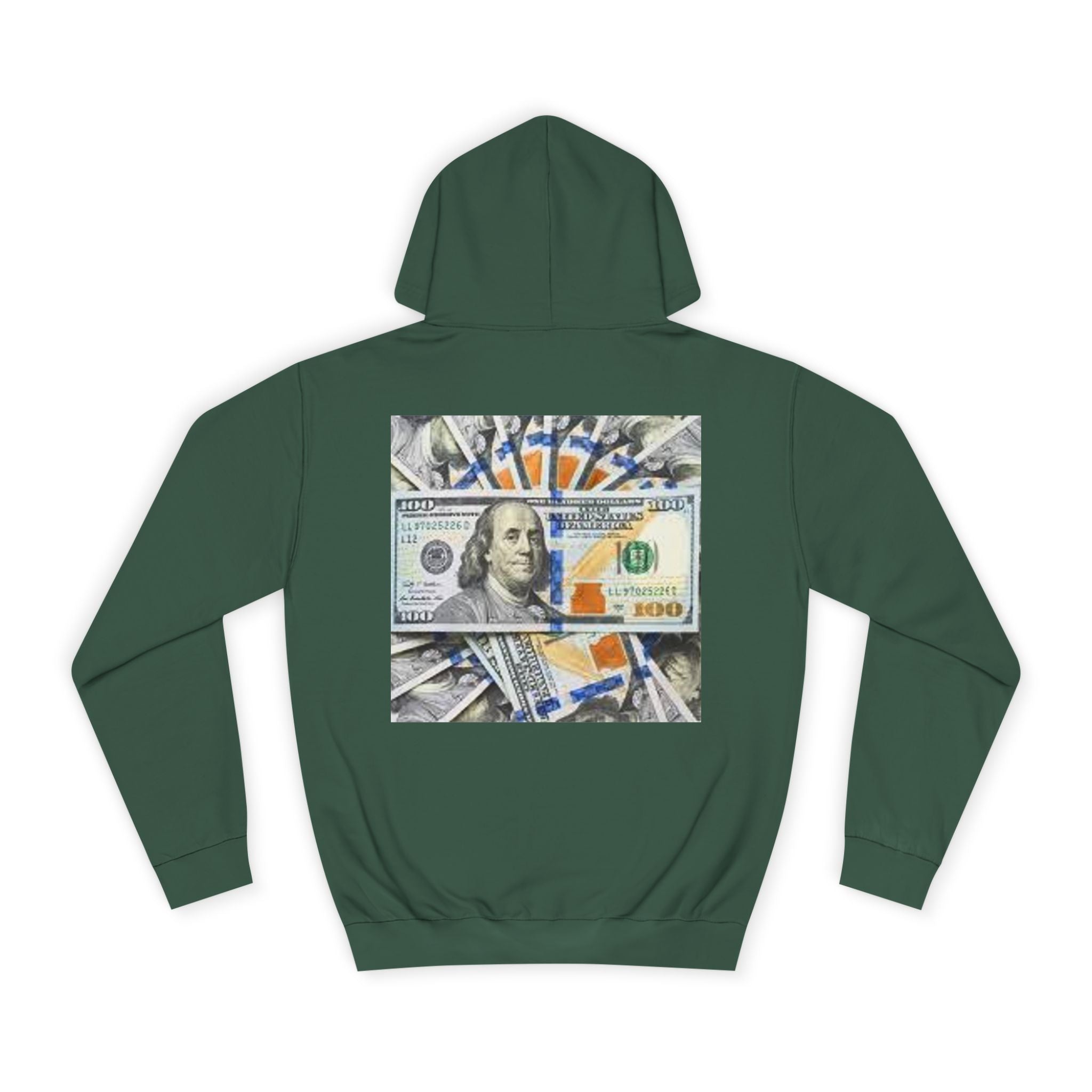 Hundred Dollar Bill Hoodie | Money Graphic Sweatshirt