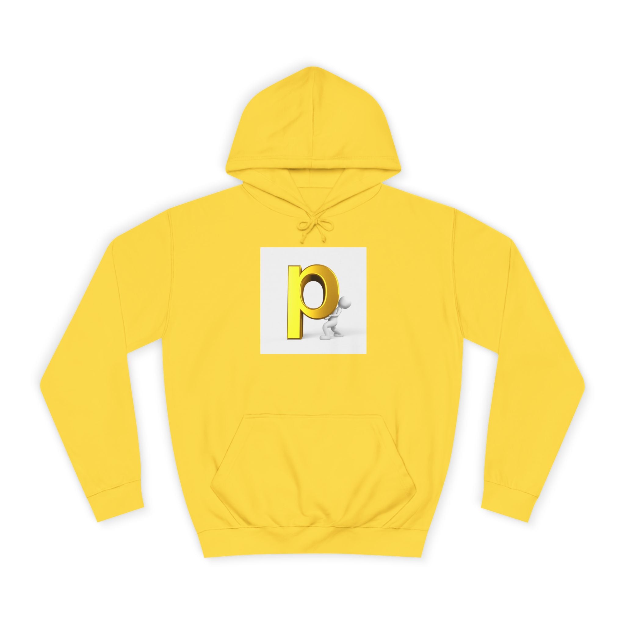 Sweat à capuche lettre P 3D | Pull Monogramme initiale P
