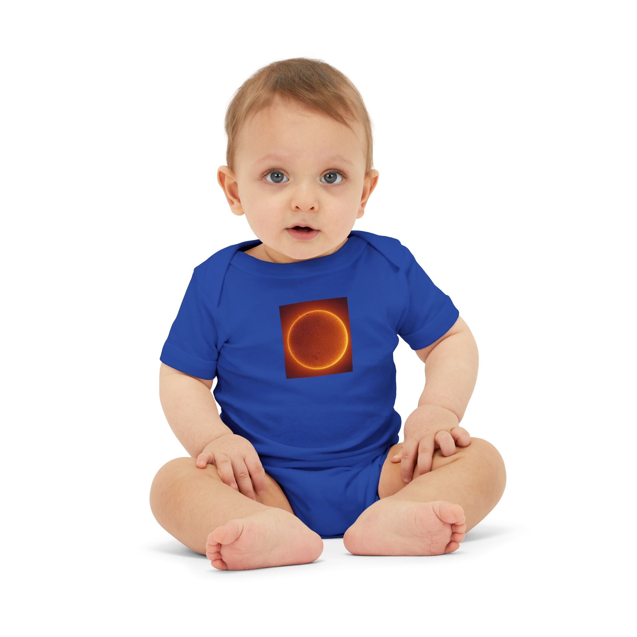 Solar Eclipse Ring Infant One Piece | Space Baby Bodysuit