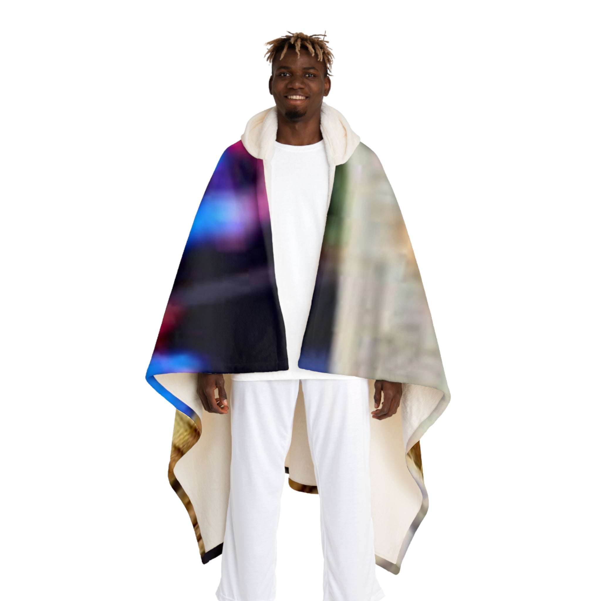 Ripple XRP Cryptocurrency Coin Hooded Sherpa Blanket | Colorful Fleece Throw