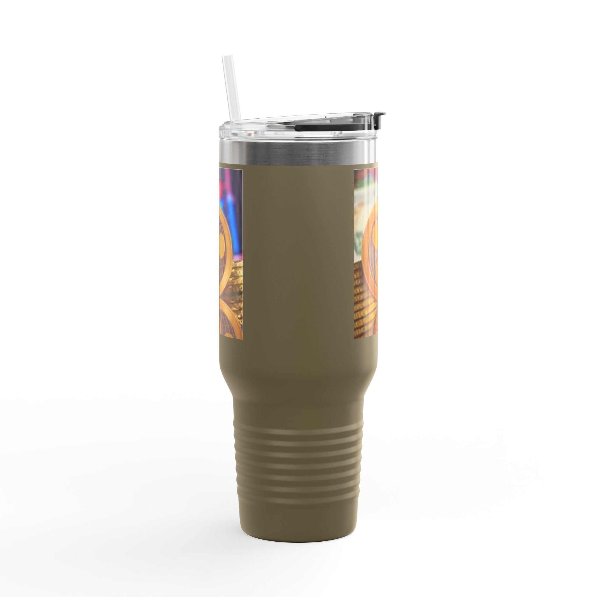 Mug de Voyage Isotherme Ripple Crypto Coin Stack | 40oz