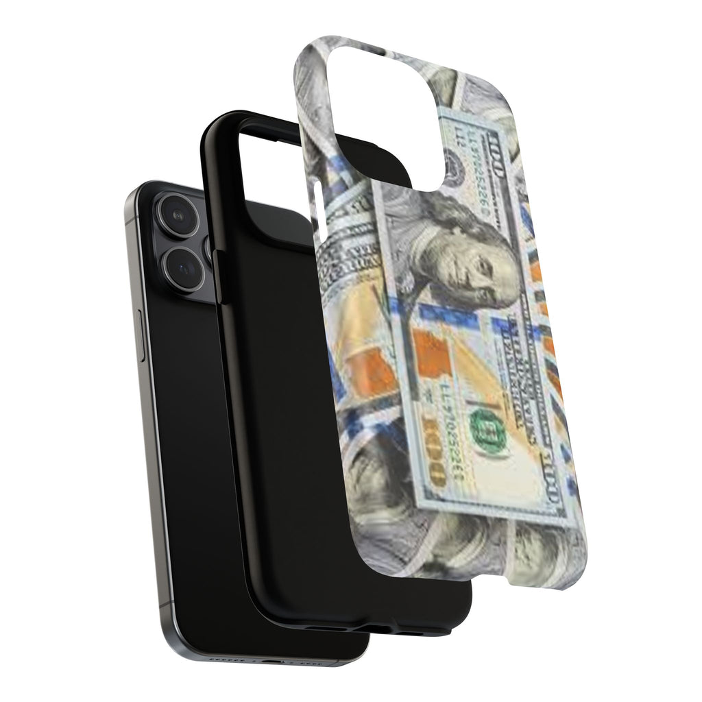 Hundred Dollar Bills Phone Case | Tough Magnetic Case, Money Pattern