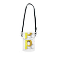 Yellow Letter P with 3D Figures Phone Wallet