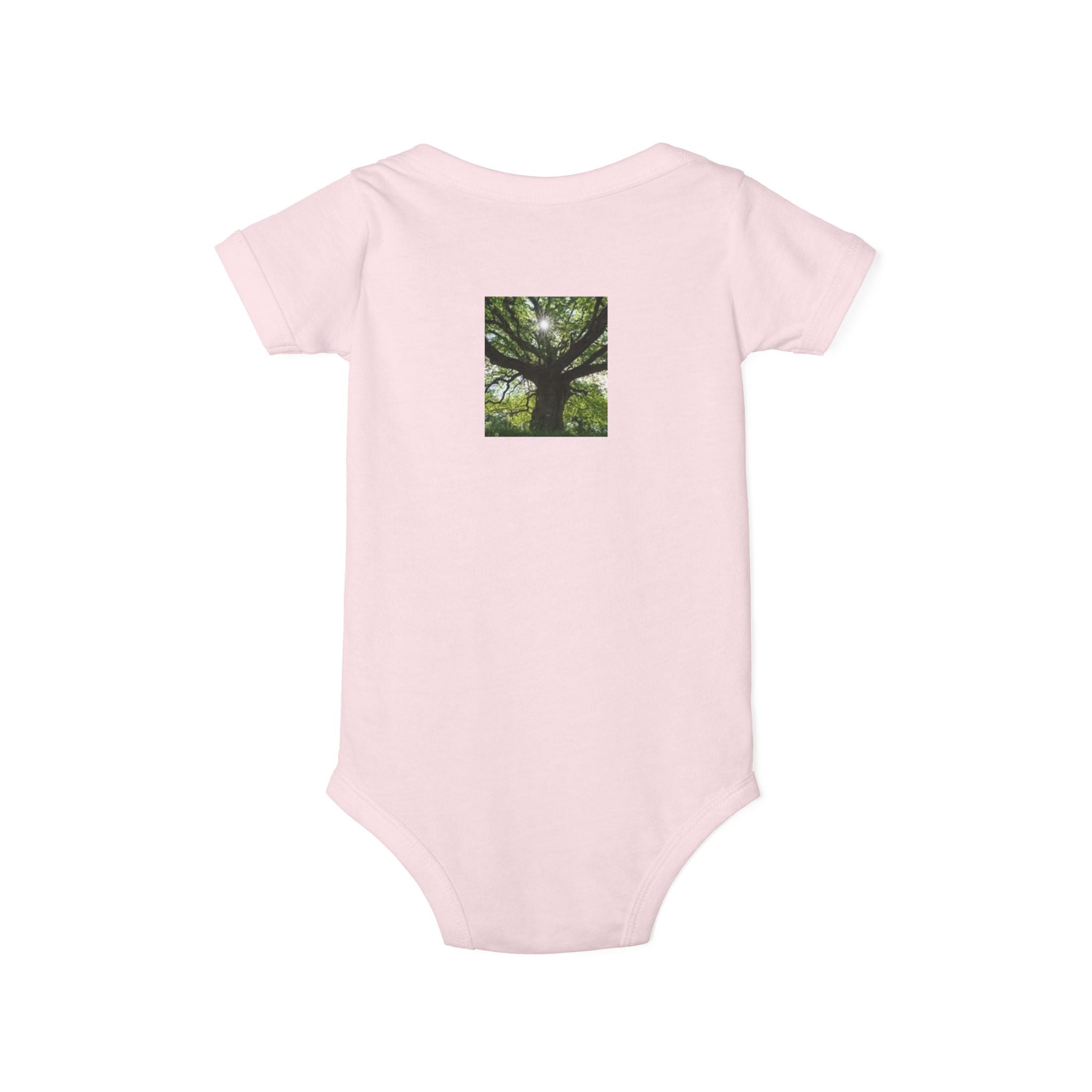 Majestic Oak Tree Infant Onesie | Tree Photo Baby Bodysuit