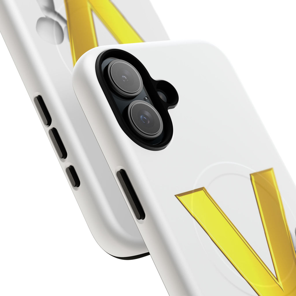 Gold Letter Y phone case | Tough Magnetic Cases