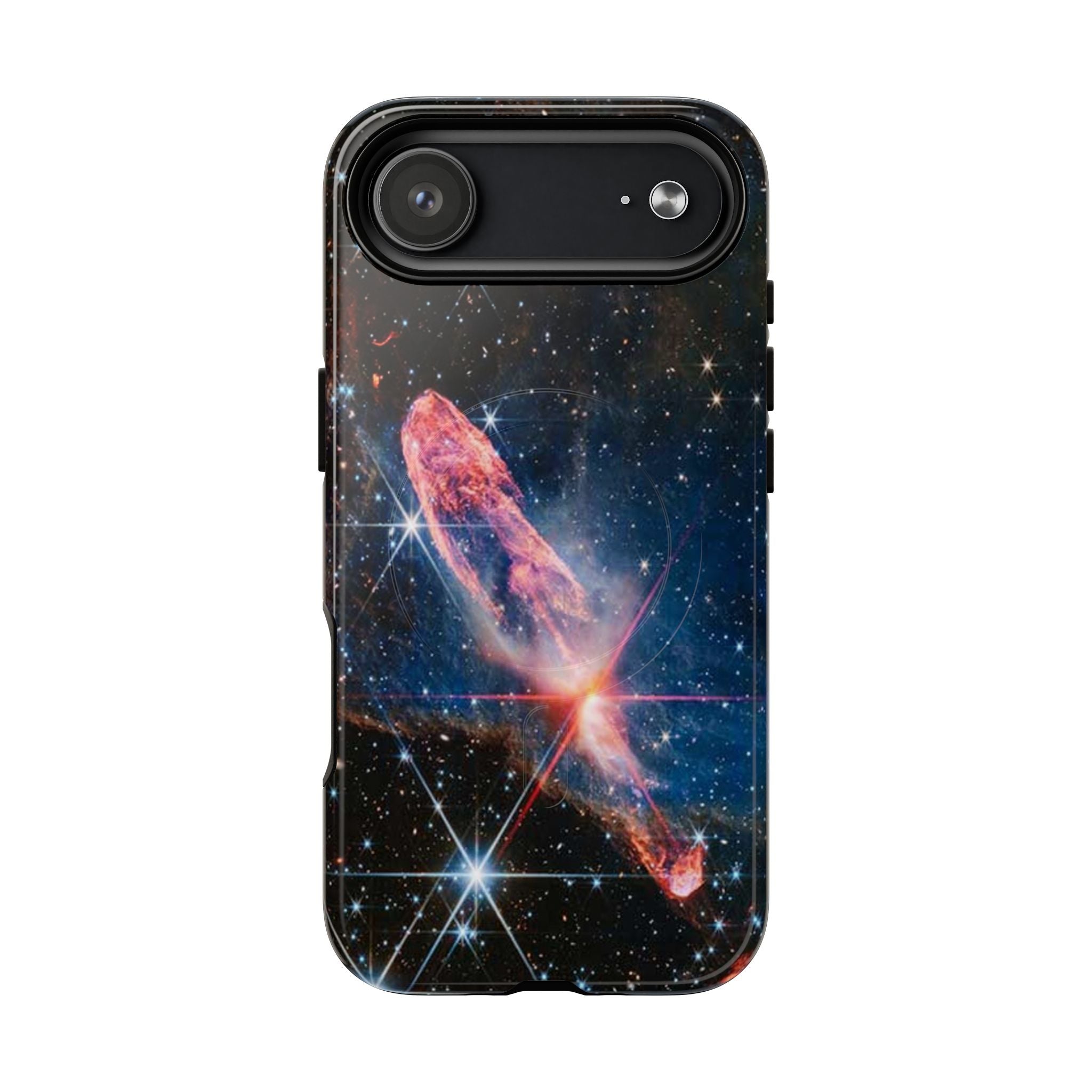 Coque de téléphone Nébuleuse Cosmique | Coque magnétique robuste, motif Galaxie spatiale