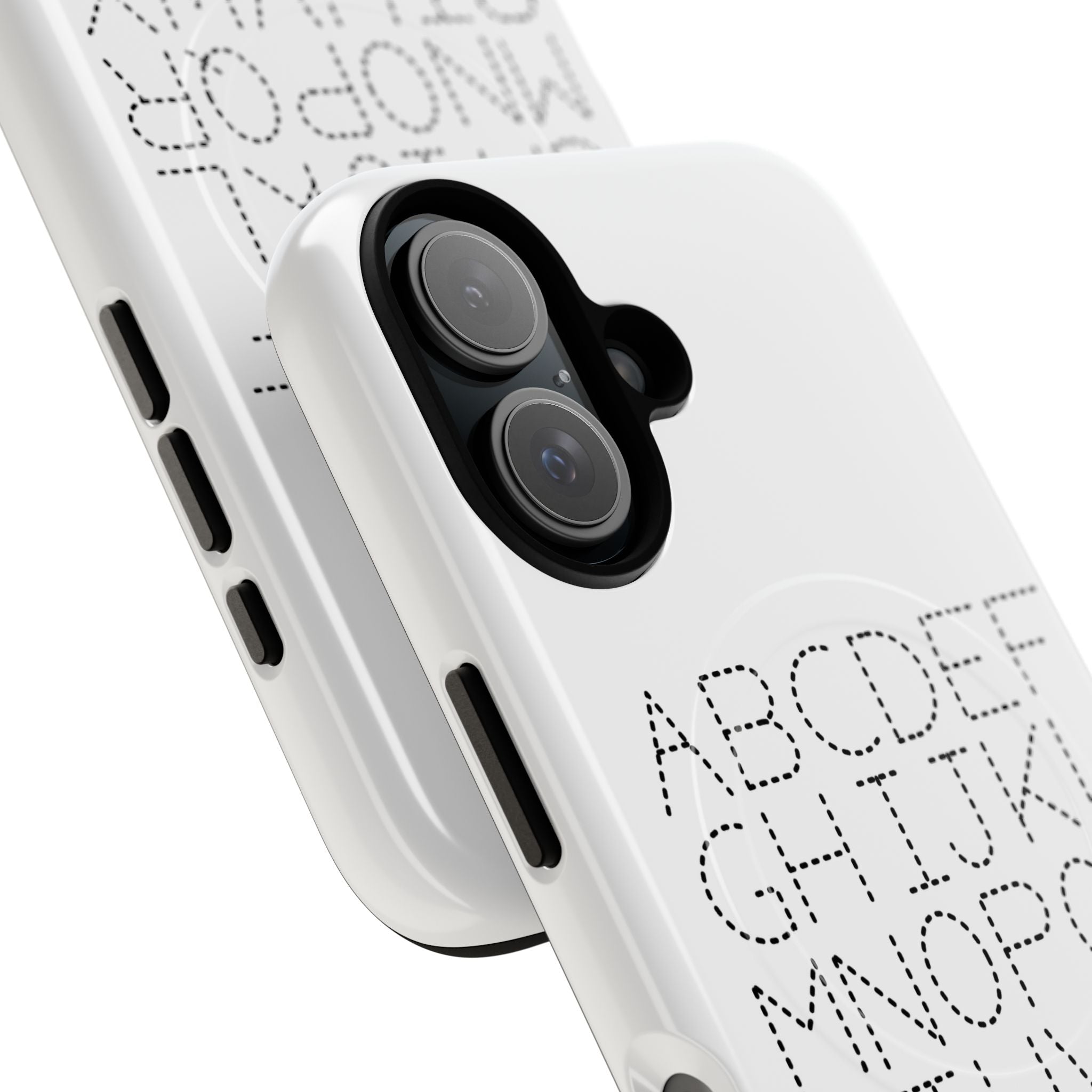 Dotted Alphabet Phone Case | Tough Magnetic Case