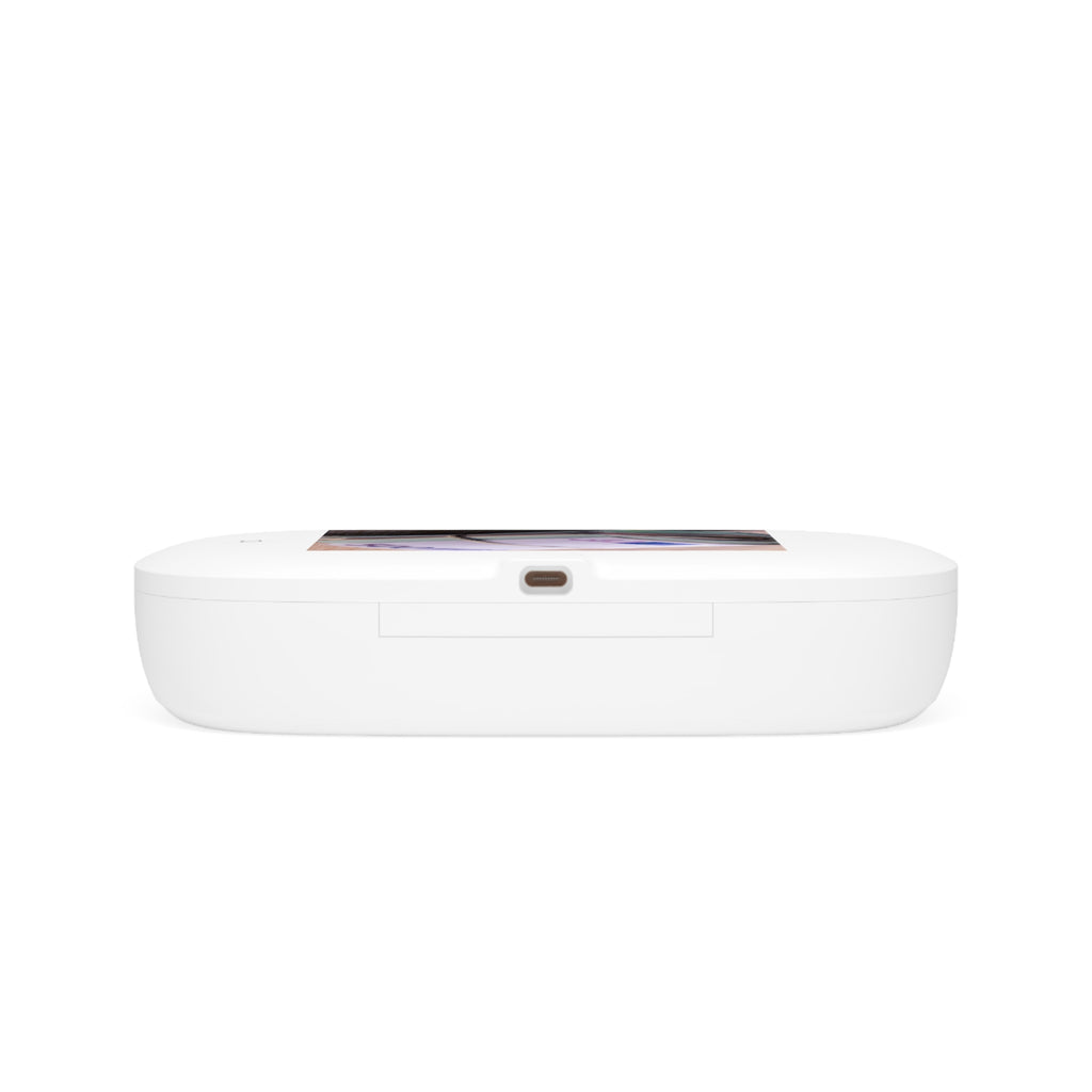 Money Stack UV Phone Sanitizer and Wireless Charging Pad