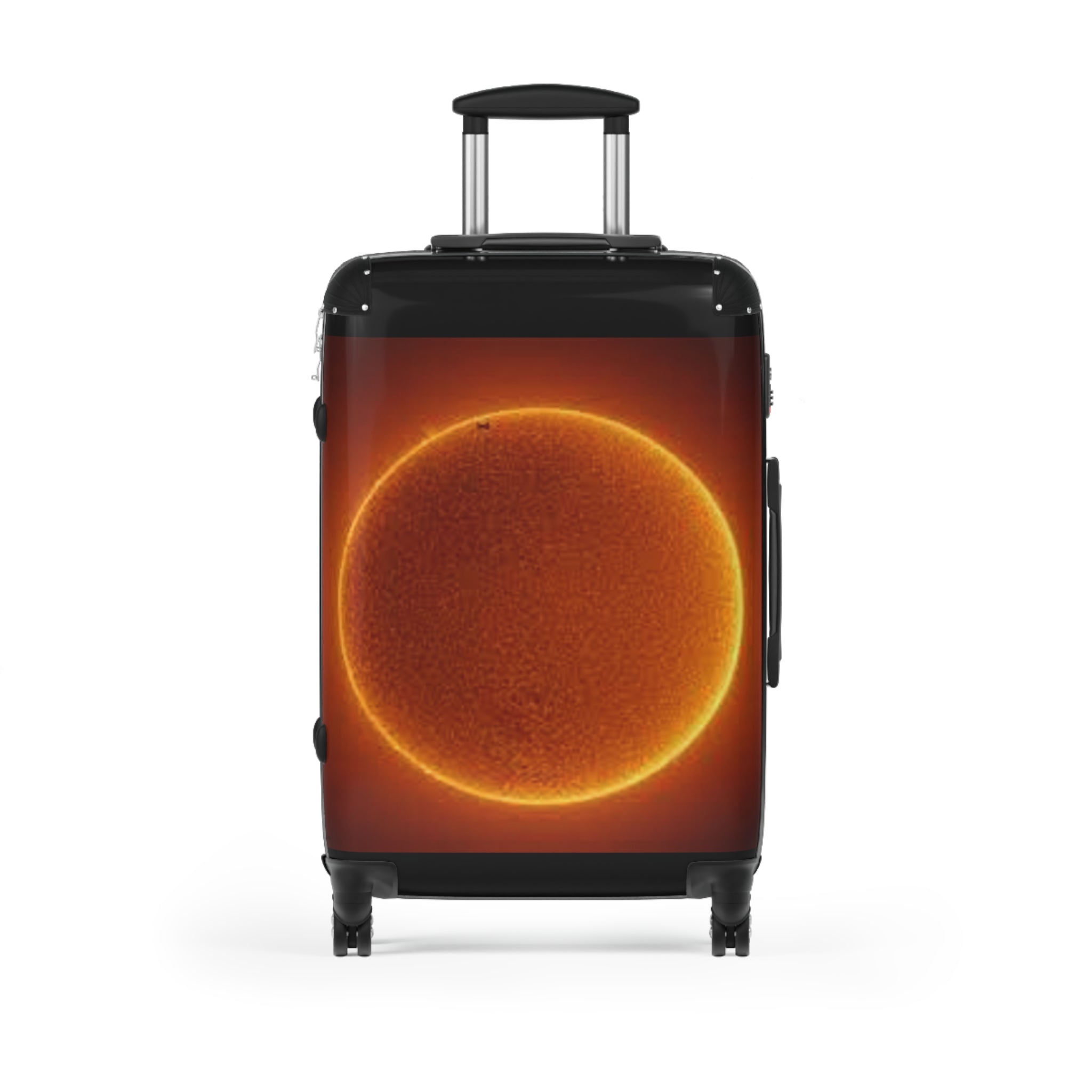 Solar Eclipse Sun Illustration Suitcase | Travel Luggage