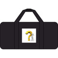 Question Mark Icon Tripper Duffel Bag | Checker Strap or Black Camo