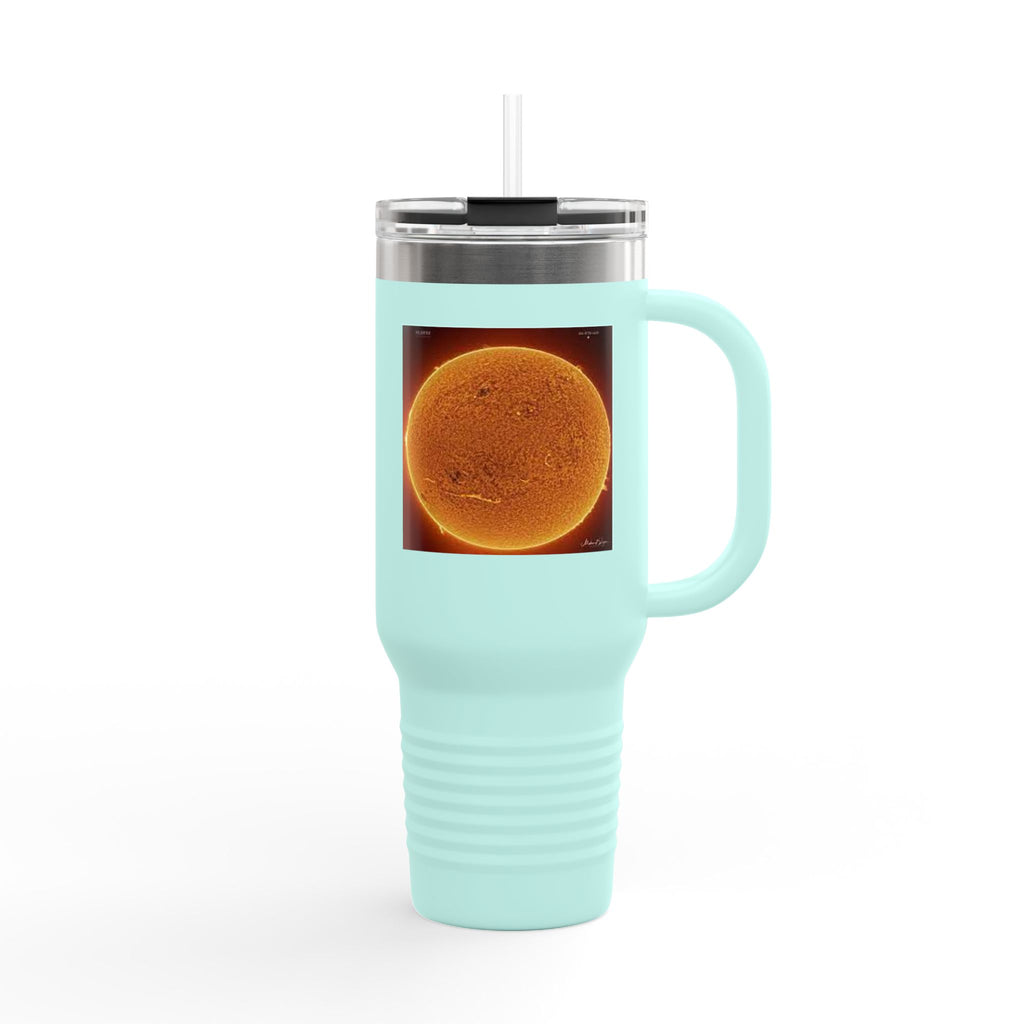 Sun Photo Travel Mug 40oz | Solar Disc Stainless Insulated Tumbler