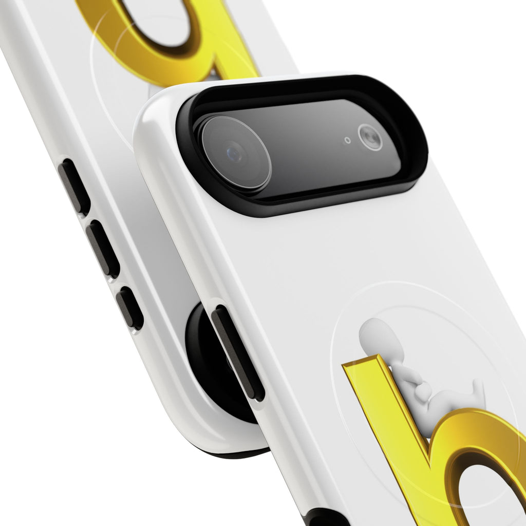 Gold Letter B Phone Case | Tough Magnetic Case