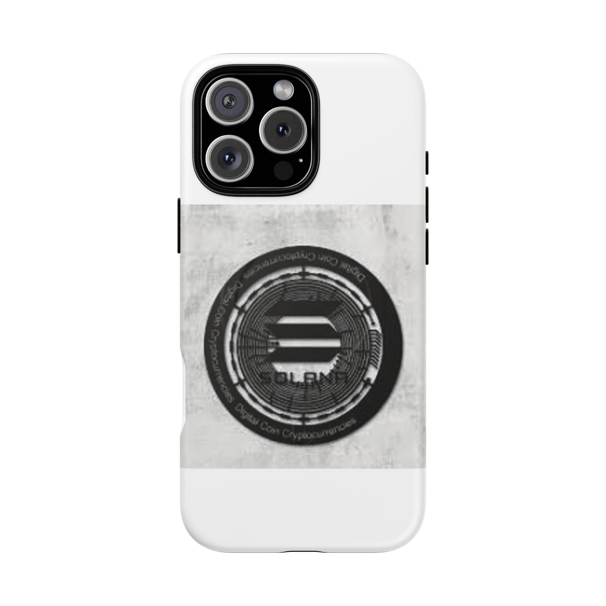 Coque de téléphone Solana Crypto Coin | Coque magnétique robuste