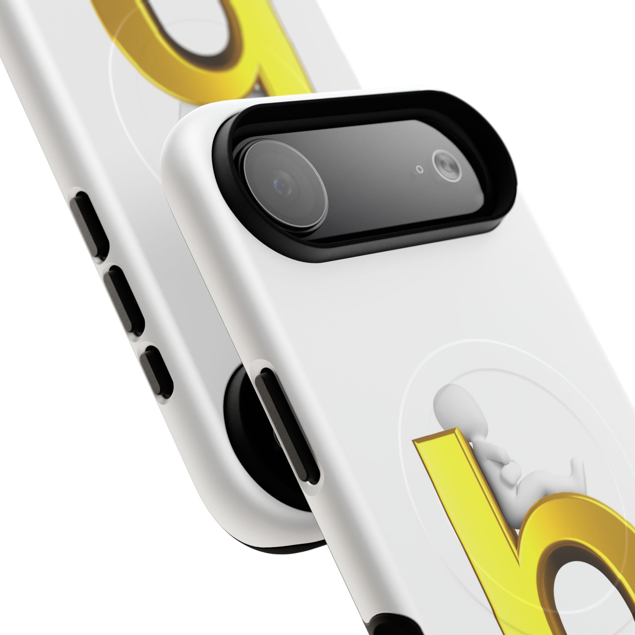 Gold Letter B Phone Case | Tough Magnetic Case