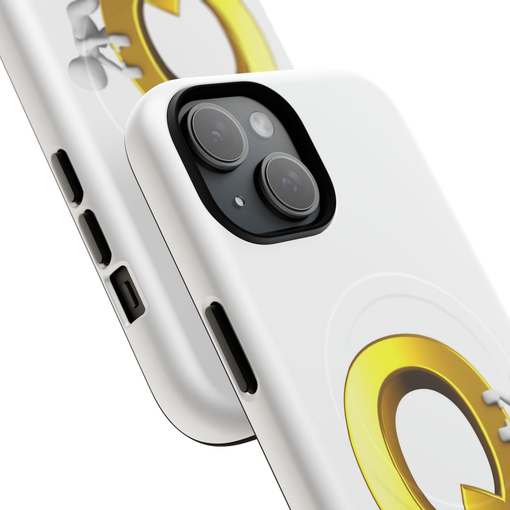 Gold Letter Q design phone case | Magnetic Tough Case