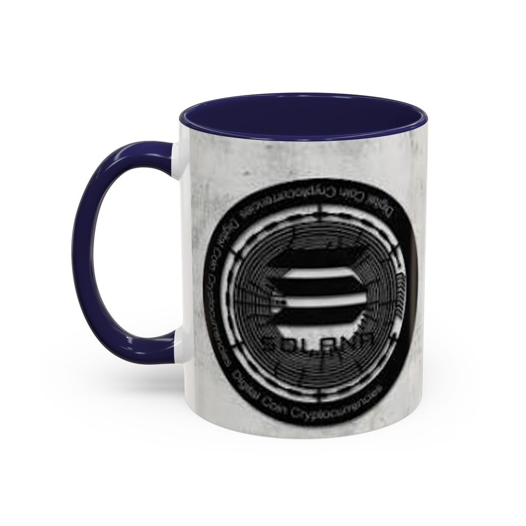 Solana Logo Coffee Mug | Crypto Coin Accent Mug 11oz 15oz