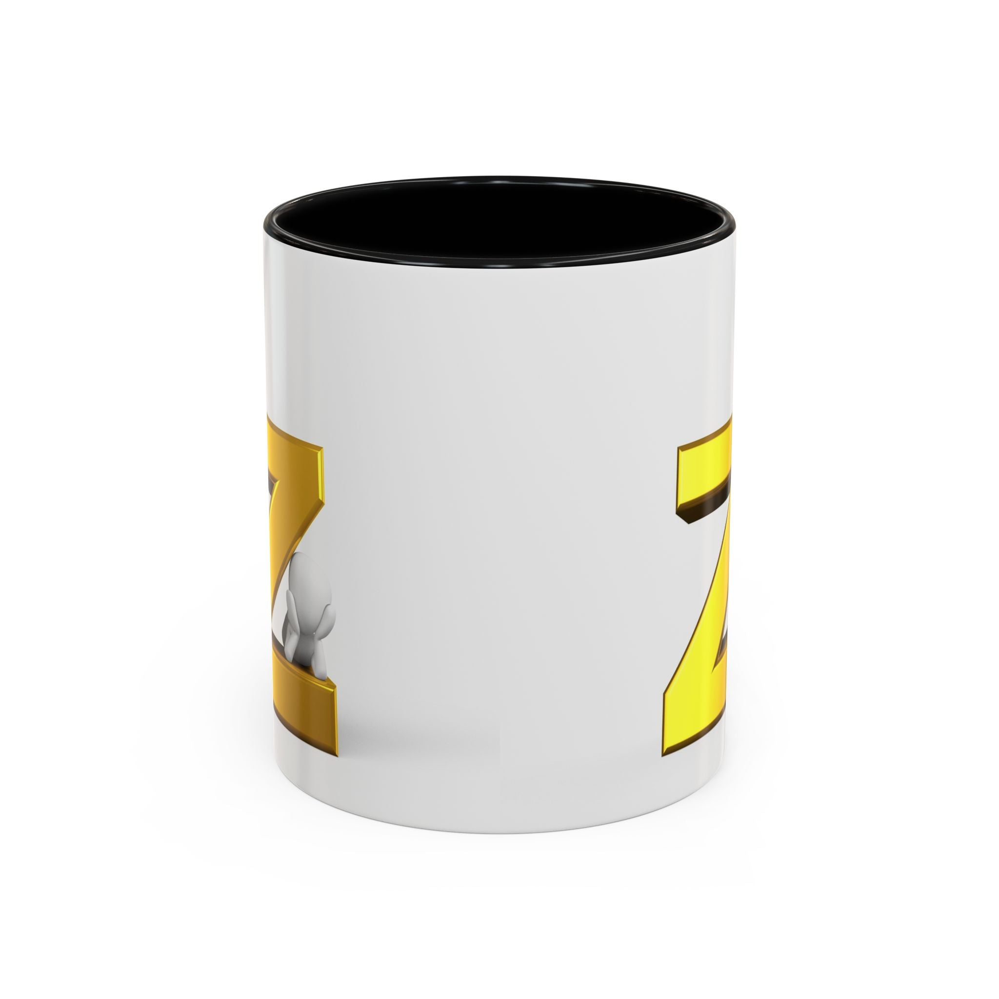Gold Letter Z Initial Mug | Accent Coffee Mug 11oz or 15oz