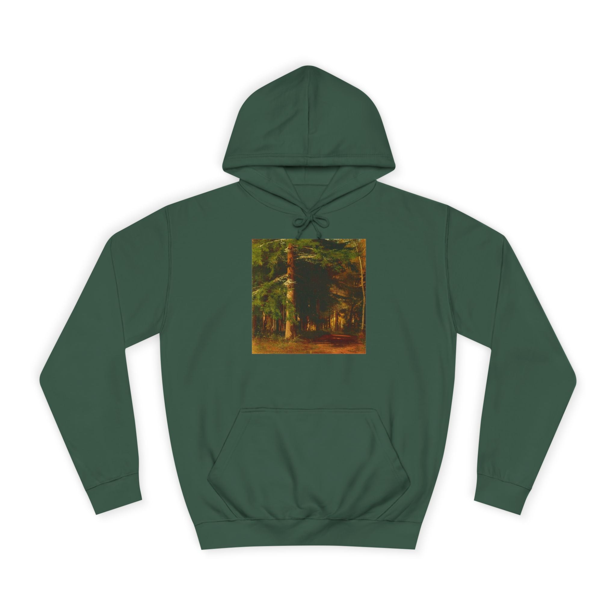 Sweat à capuche motif Forêt | Sweat-shirt vintage Arbres des bois