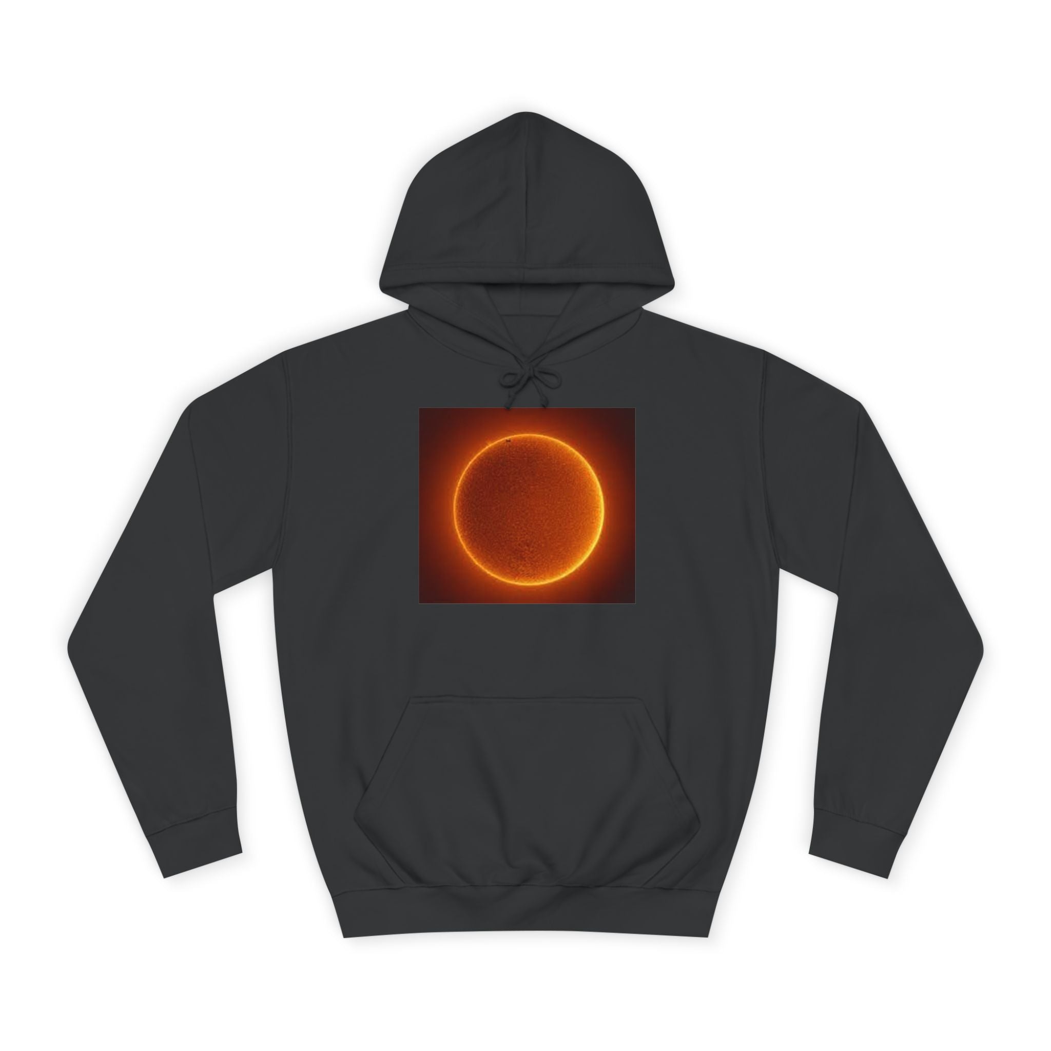 Sweat à capuche Anneau Solaire Enflammé | Graphique Éclipse Solaire, Sweat Astronomie Spatiale