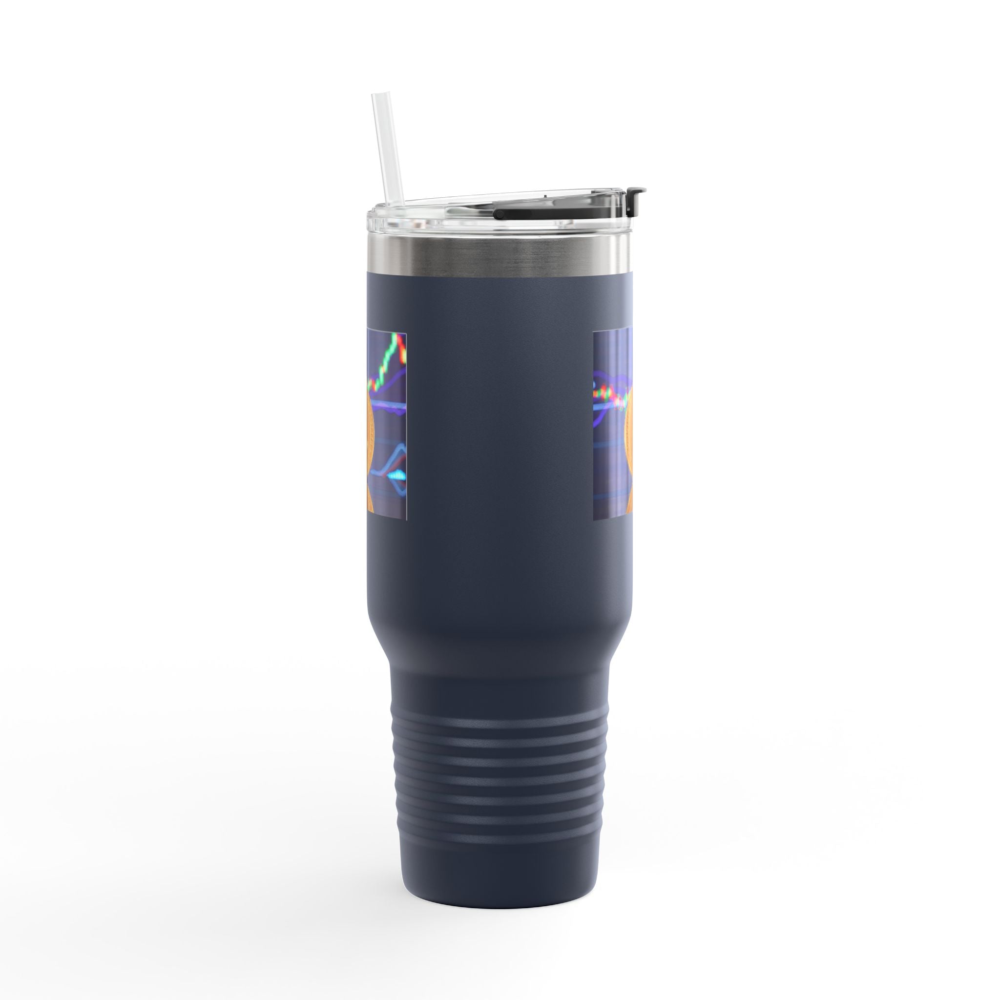 Gobelet de voyage isotherme 40oz | Crypto Monnaie Litecoin avec Graphique de Prix