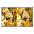 Gold Bitcoin Coins Tablet Folio Case | Crypto Cryptocurrency Tablet Cover