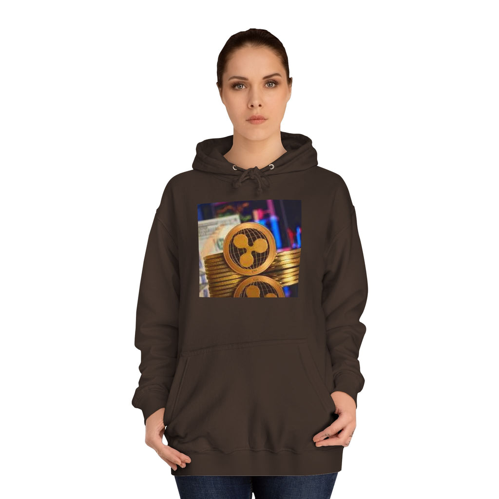 Ripple Cryptocurrency Hoodie | Ripple Coin Graphic, Crypto Stack, Blockchain Fashion