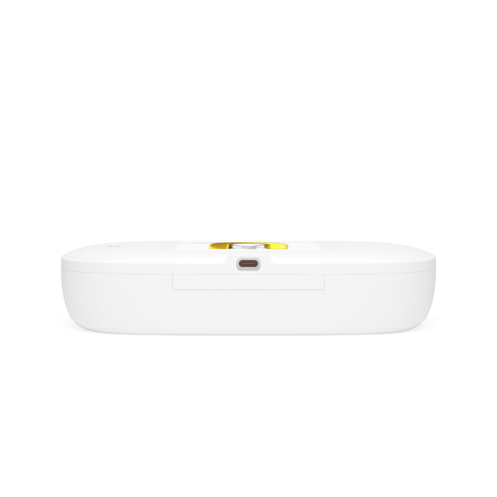 Gold Letter U logo UV Phone Sanitizer and Wireless Charging Pad | Phone Cleaner Charger