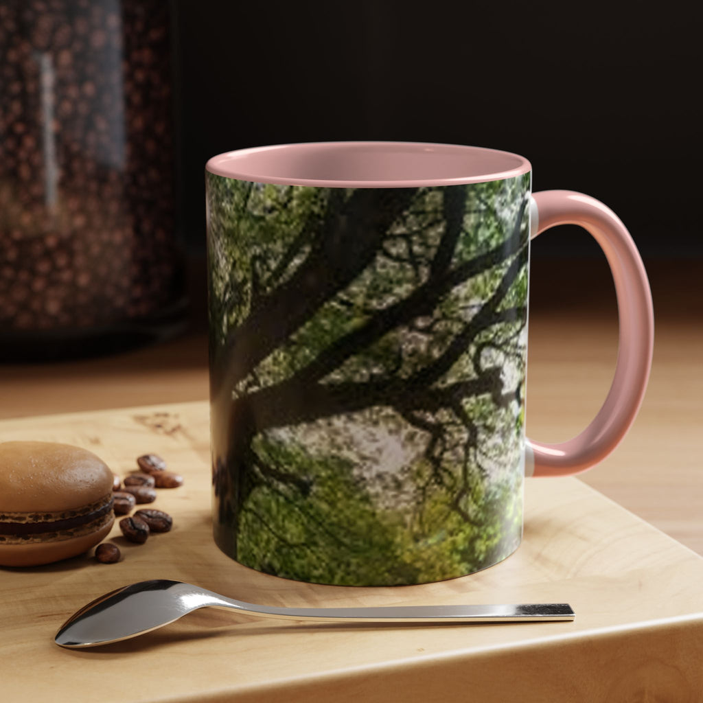Sunlit Oak Tree Mug | Accent Coffee Mug 11oz 15oz