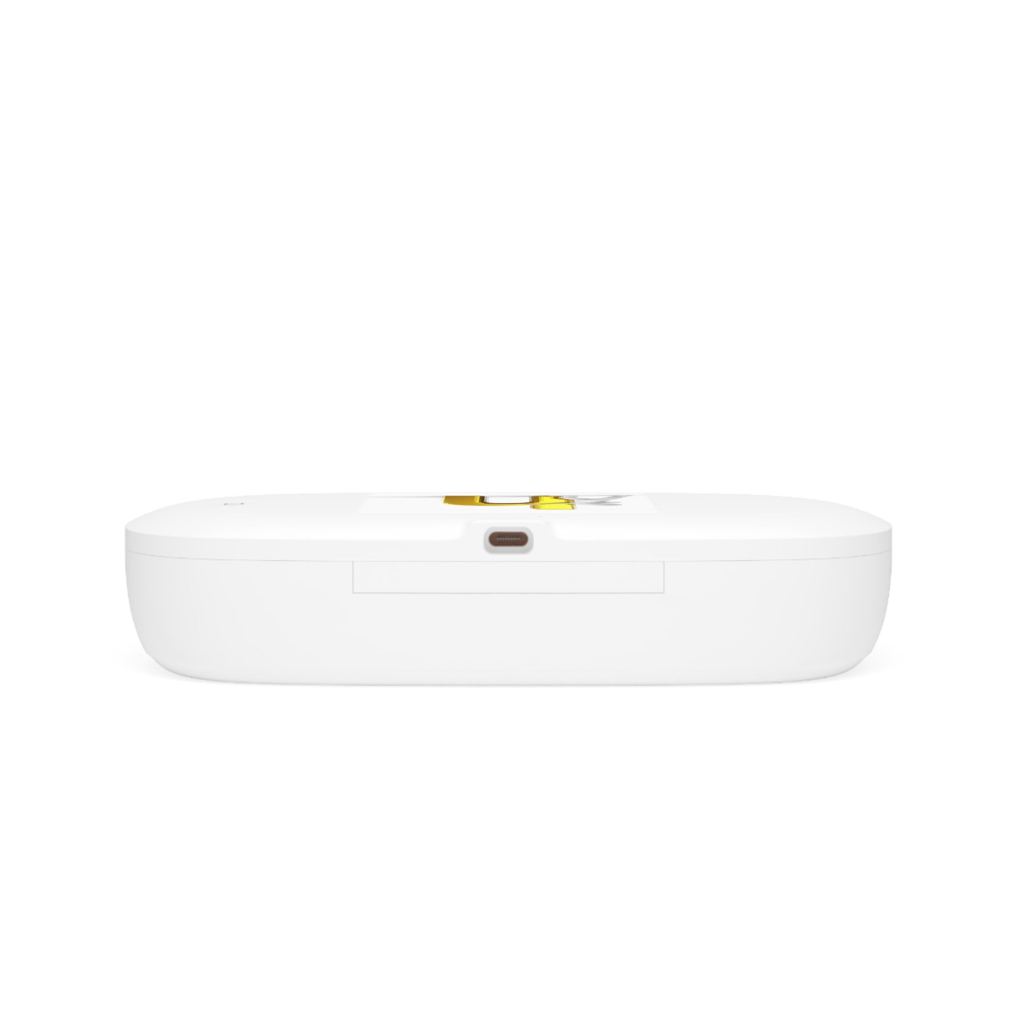 Gold Letter H Design UV Phone Sanitizer and Wireless Charging Pad
