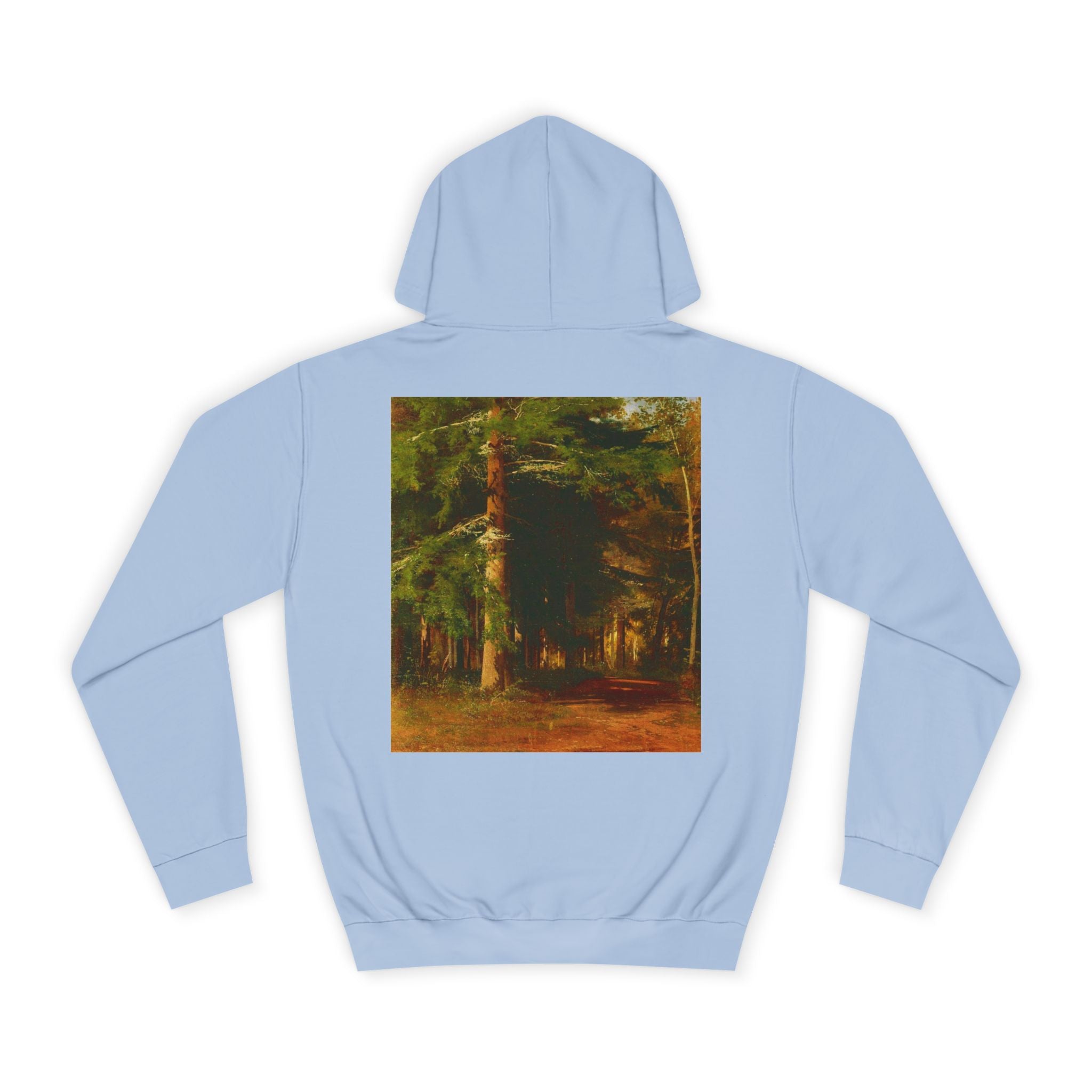 Forest Painting Hoodie | Vintage Woodland Trees Sweatshirt