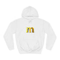 Gold 3D Letter M Hoodie | Minimal Initial Logo