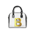 Gold Monogram B Shoulder Handbag | Initial Letter B Purse