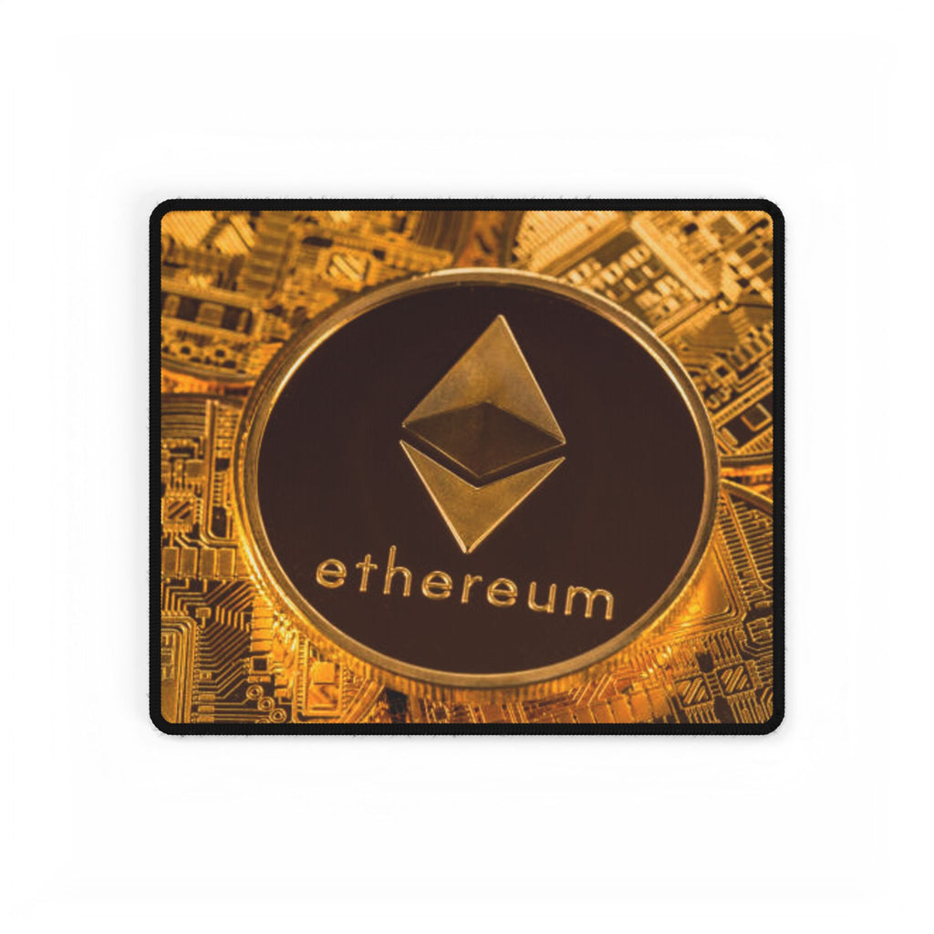 Ethereum Crypto Coin Desk Mat | Gaming Mouse Pad Desk Mats