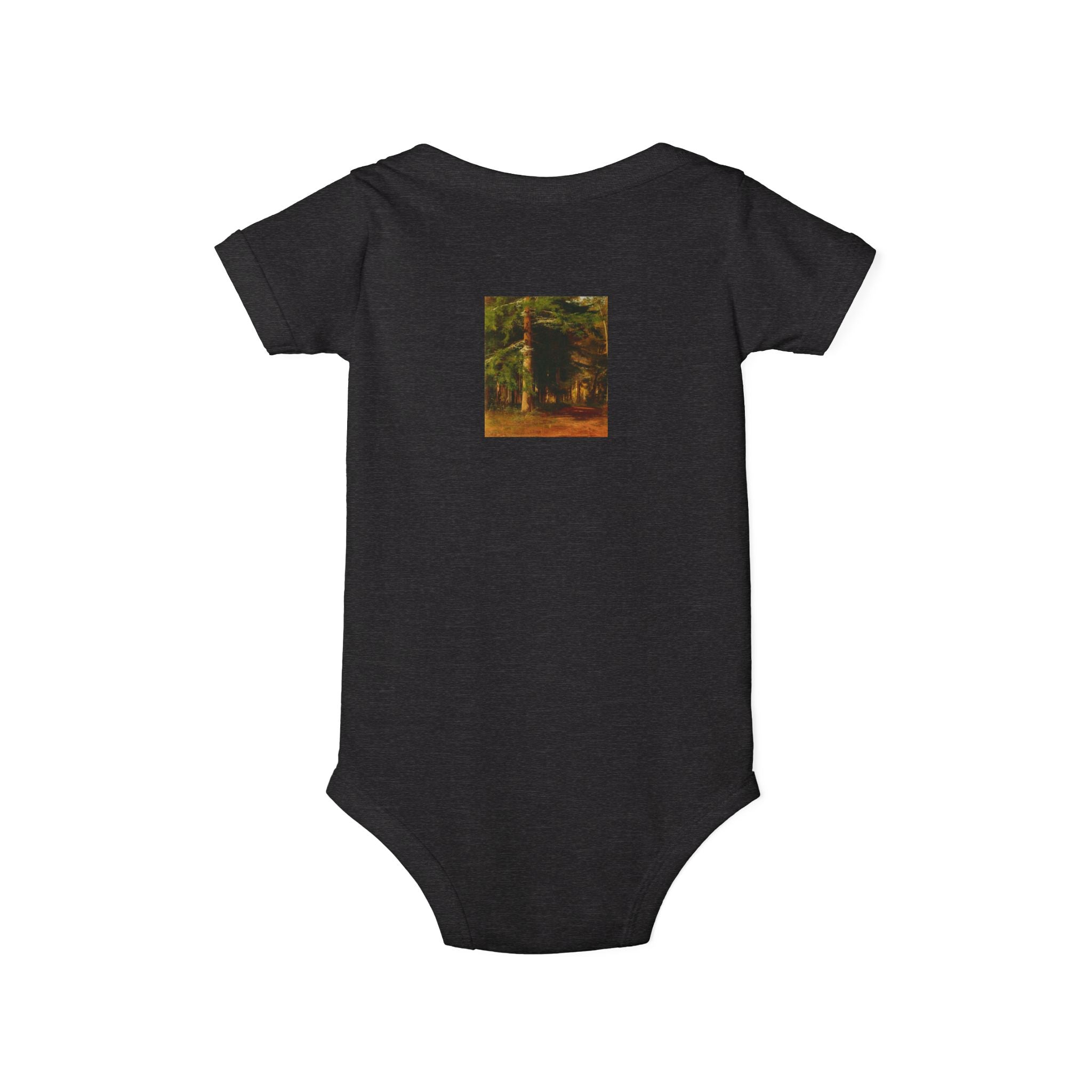 Woodland Forest Illustration Infant Onesie | Baby Bodysuit