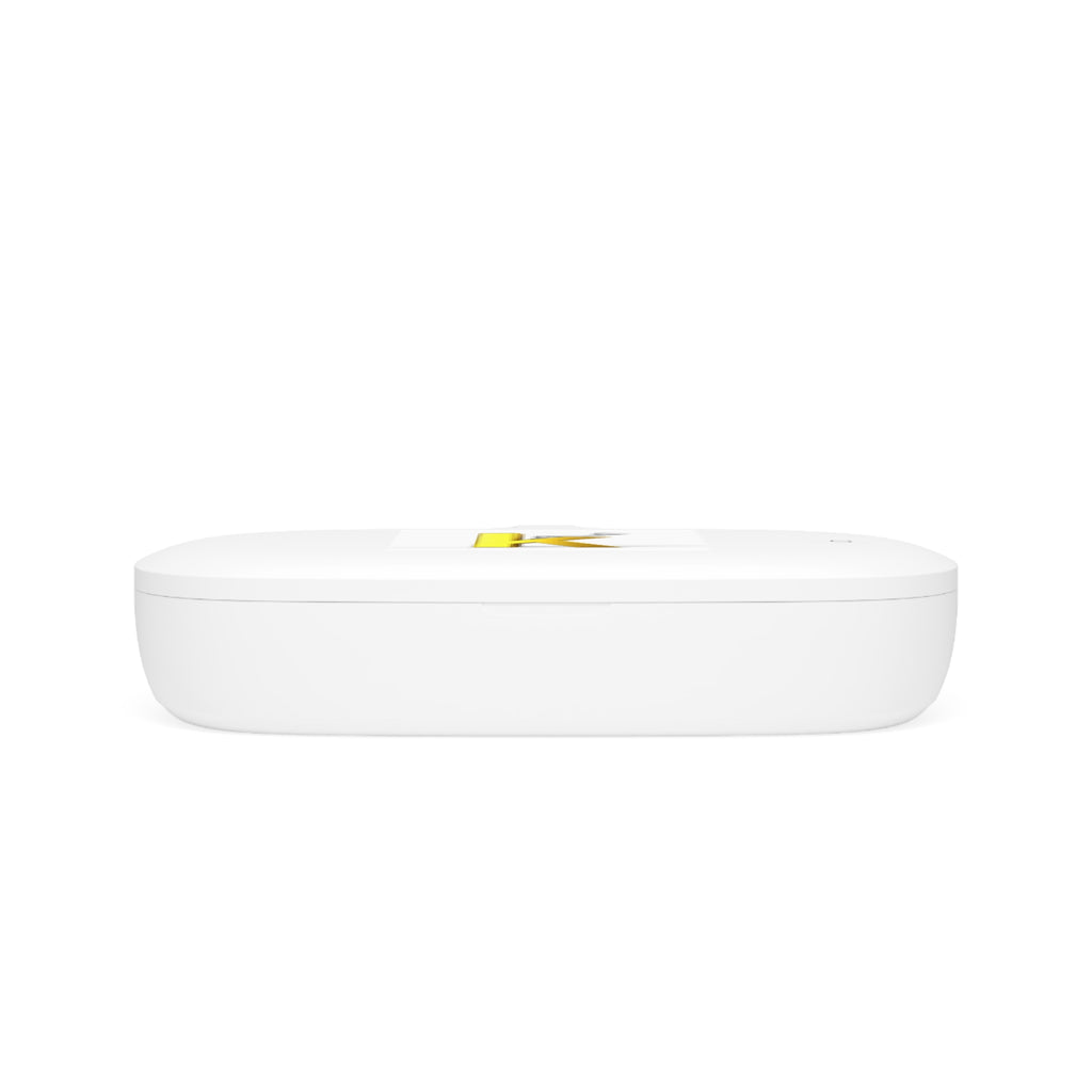 Yellow Letter K monogram Wireless Charging Pad | UV Phone Sanitizer
