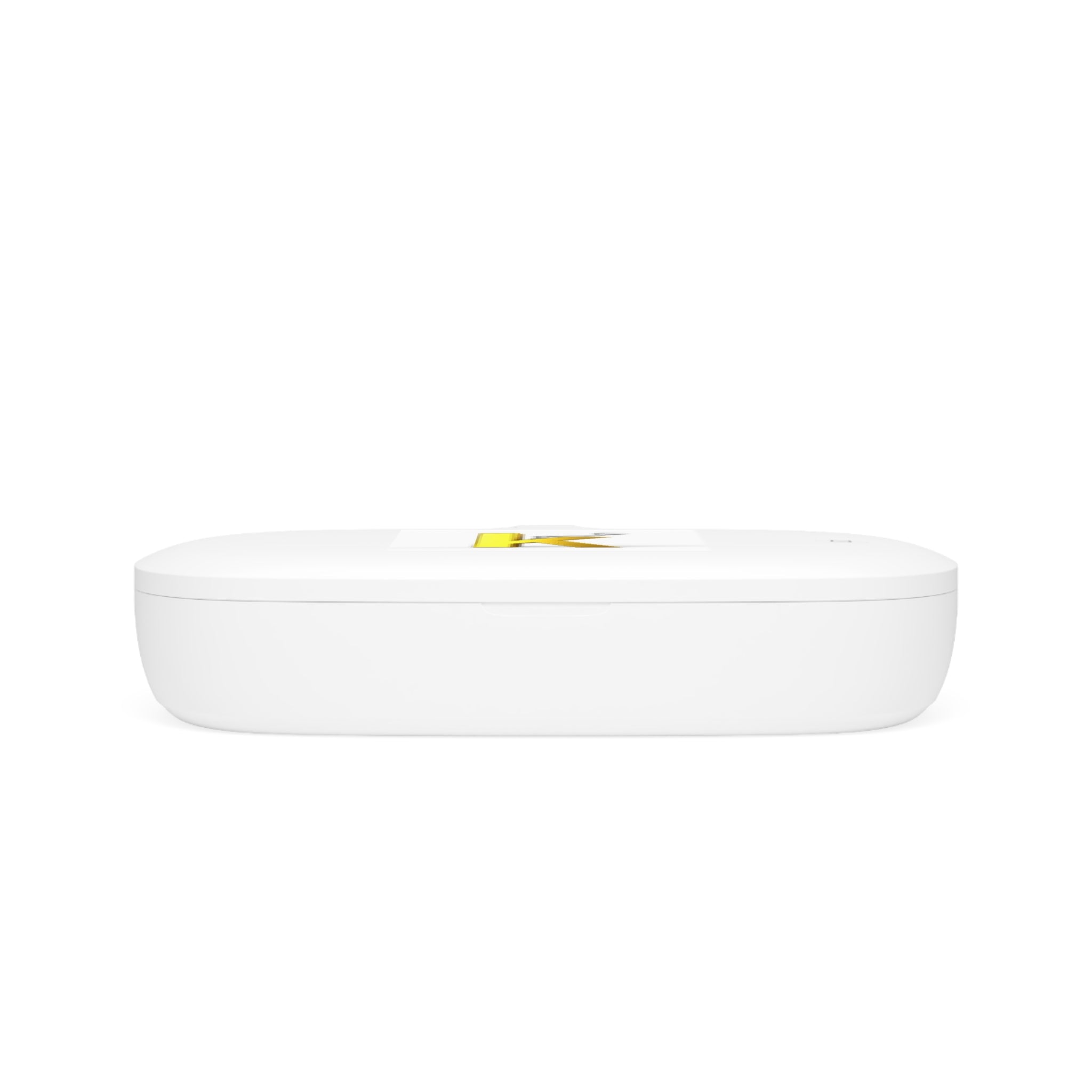 Yellow Letter K monogram Wireless Charging Pad | UV Phone Sanitizer