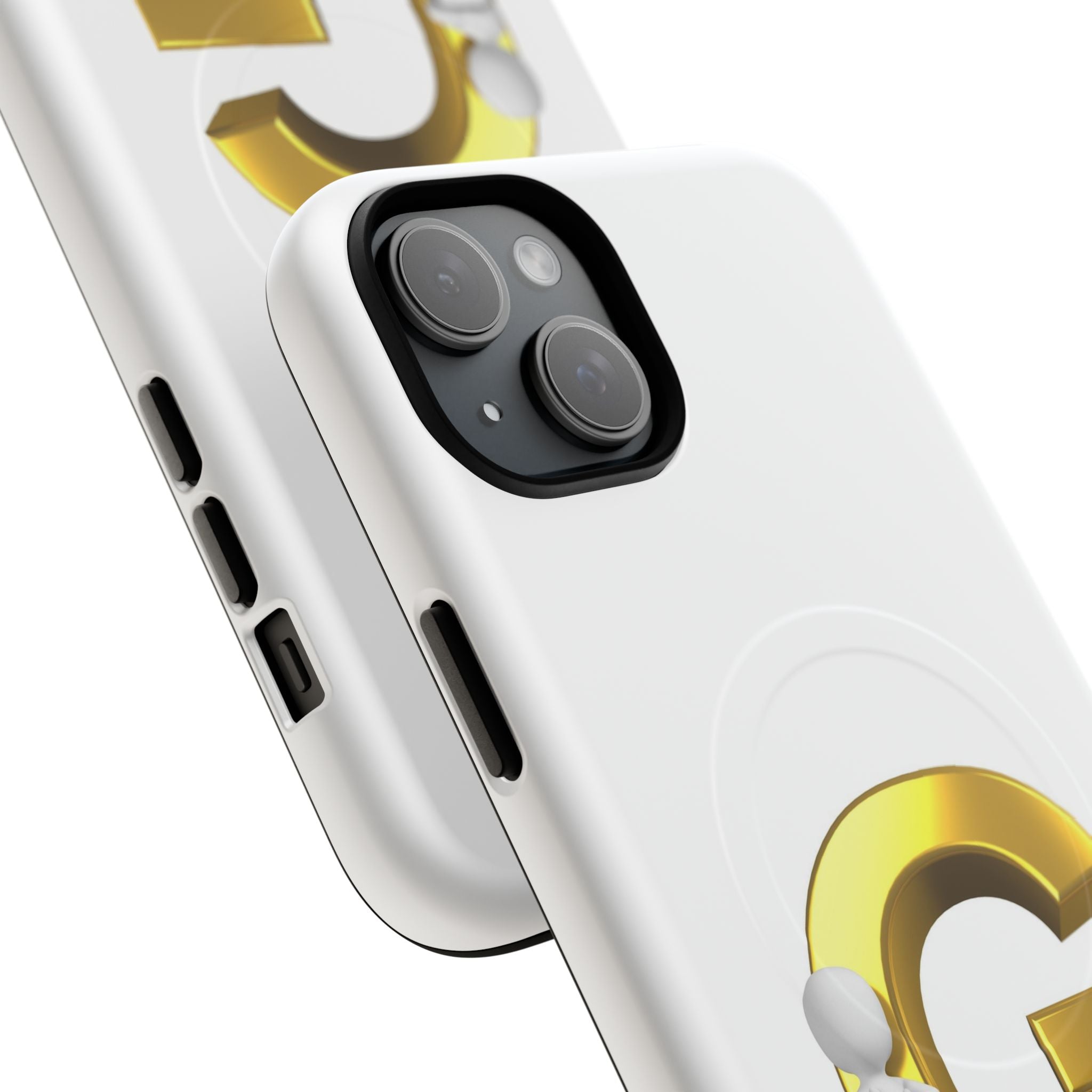 Gold Letter G Monogram Phone Case | Tough Magnetic Case