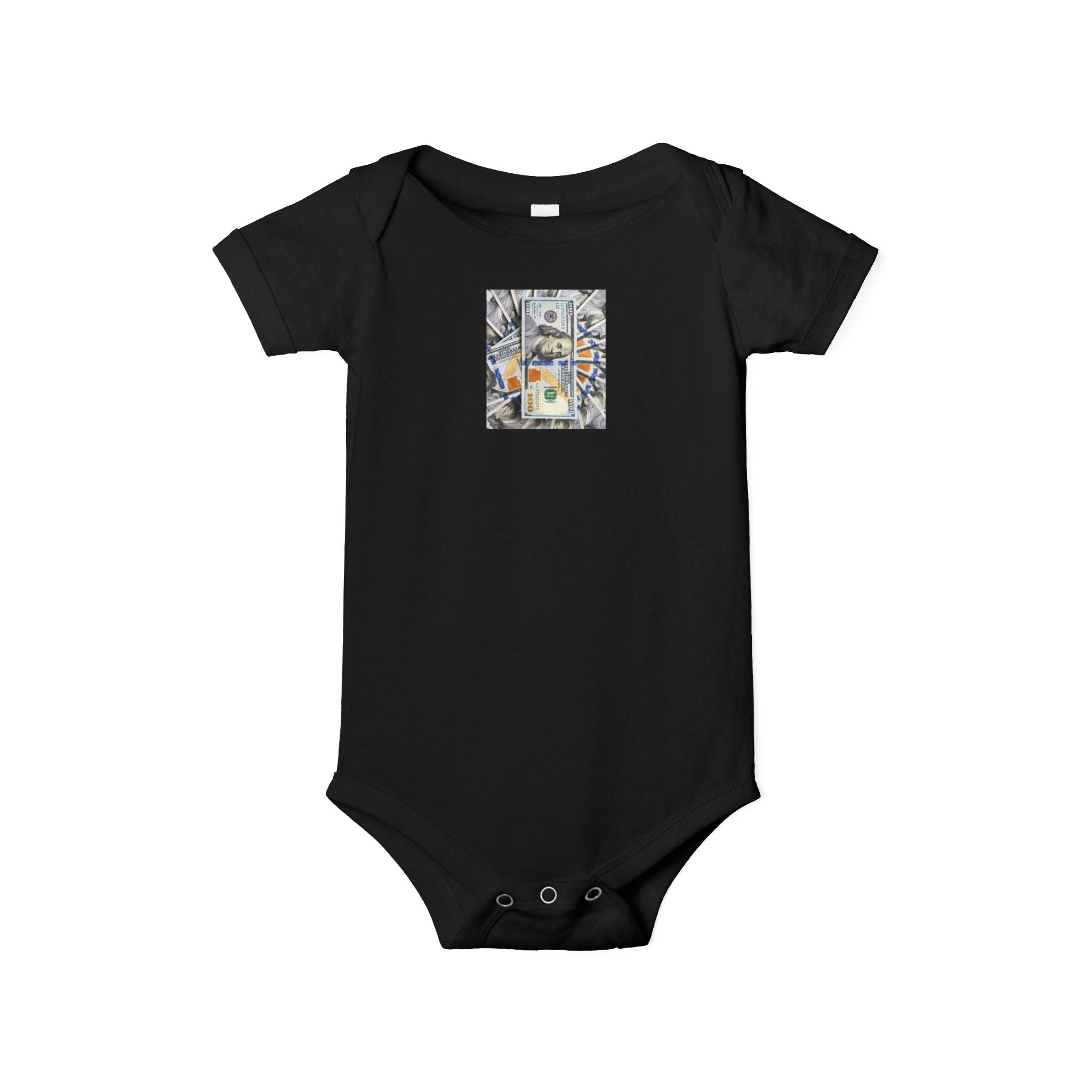 Grenouillère bébé Money Infant Jersey | Body bébé art moderne