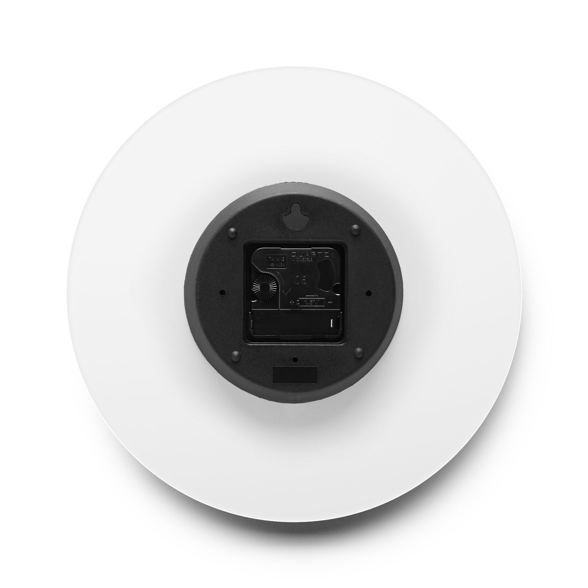 Gold Letter S with Figure Acrylic Wall Clock | Monogram Initial Decor