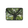 Sunlit Oak Tree Laptop Sleeve | Nature Forest Photography