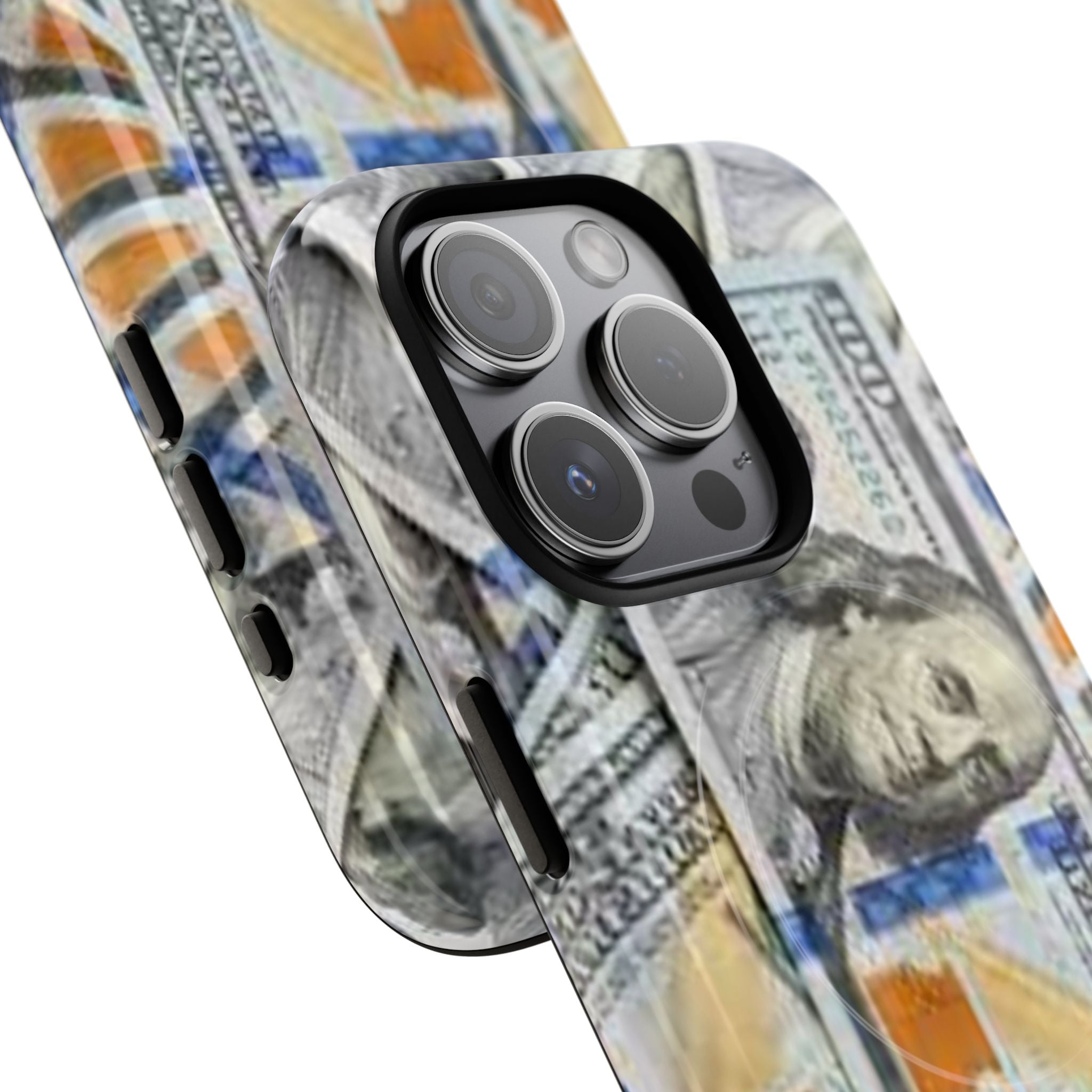 Hundred Dollar Bills Phone Case | Tough Magnetic Case, Money Pattern