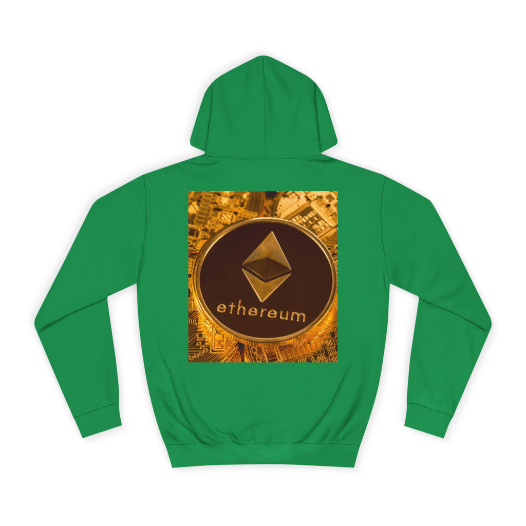 Ethereum Coin Hoodie | Crypto Logo Sweatshirt, Blockchain Design