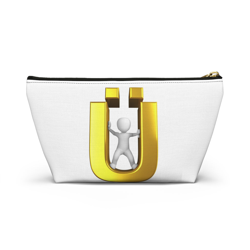 3D Gold Magnet Character Accessory Pouch