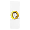 Gold Letter O With Figure Yoga Mat | Rubber Exercise Mat