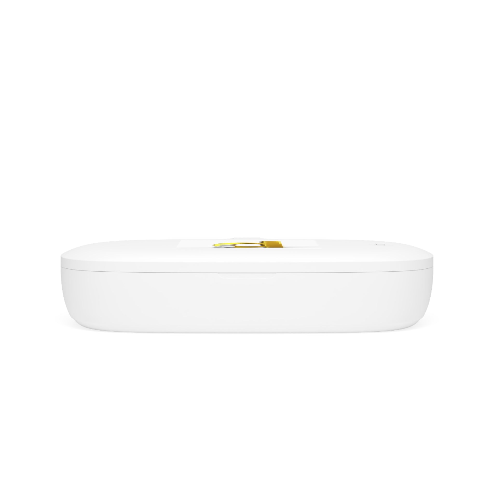 Golden Letter D Graphic UV Phone Sanitizer and Wireless Charging Pad | Desk Accessory
