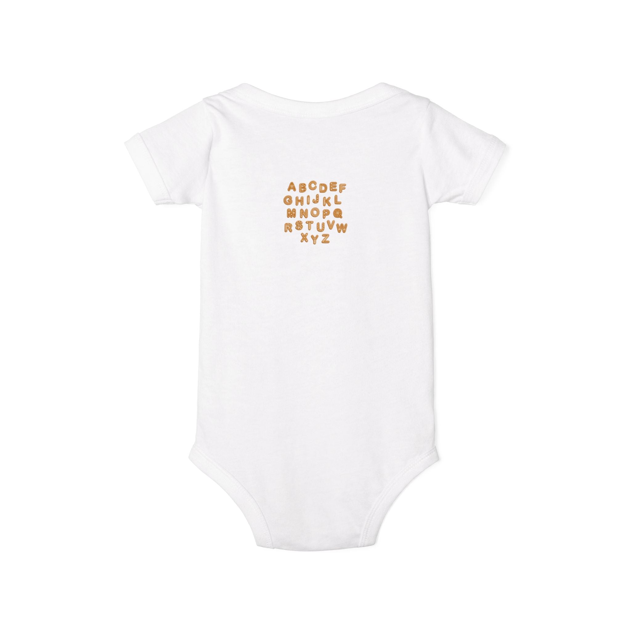Handwritten Alphabet Infant Onesie | Baby Bodysuit