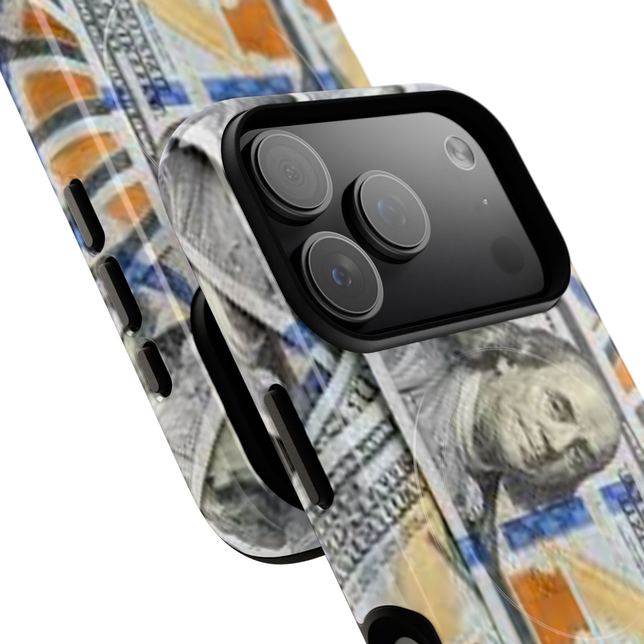Hundred Dollar Bills Phone Case | Tough Magnetic Case, Money Pattern