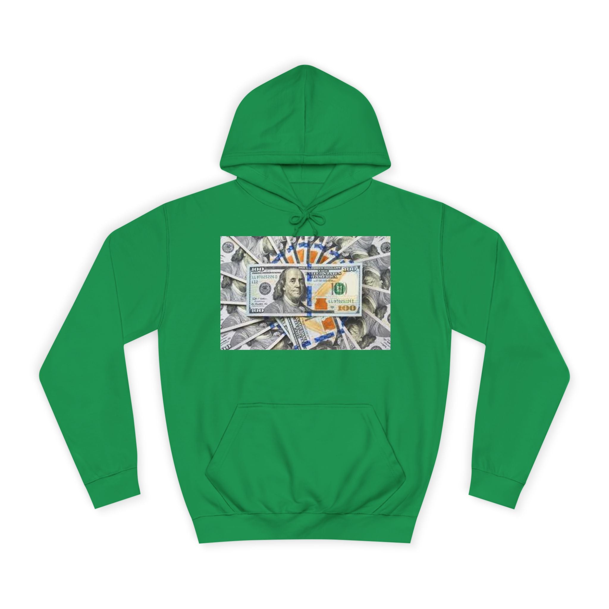 Hundred Dollar Bill Hoodie | Money Graphic Sweatshirt